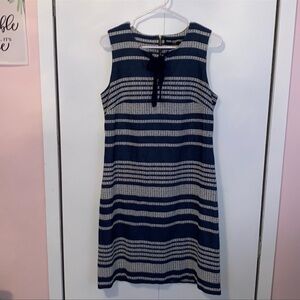Karl Lagerfeld Paris Striped Dress